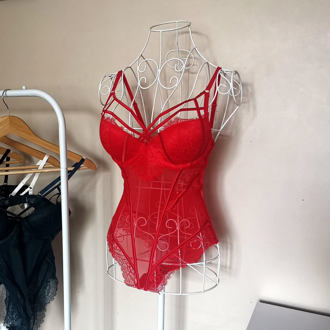 Sian Bodysuit - Red