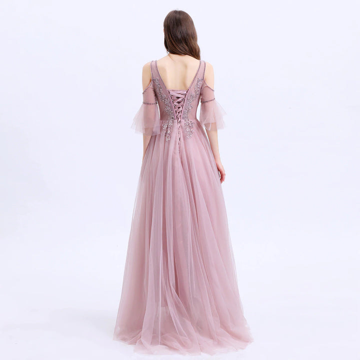 Kaylie Cold Shoulder Prom Dress