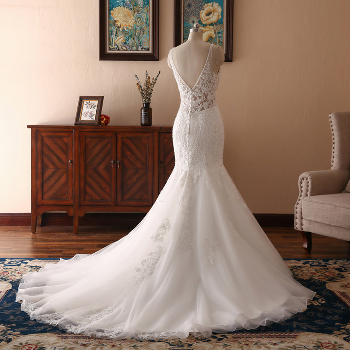 Lily Mermaid Flared Wedding Dress