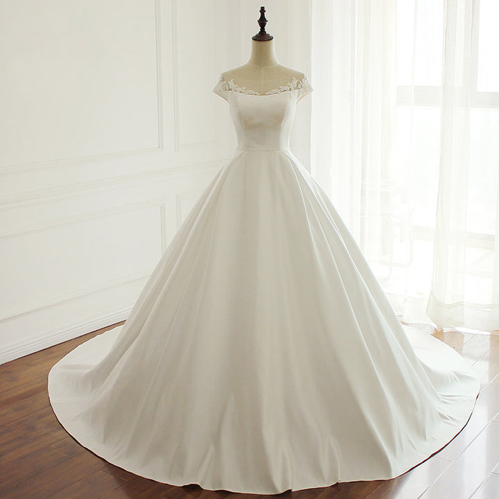 Ari Satin Wedding Dress