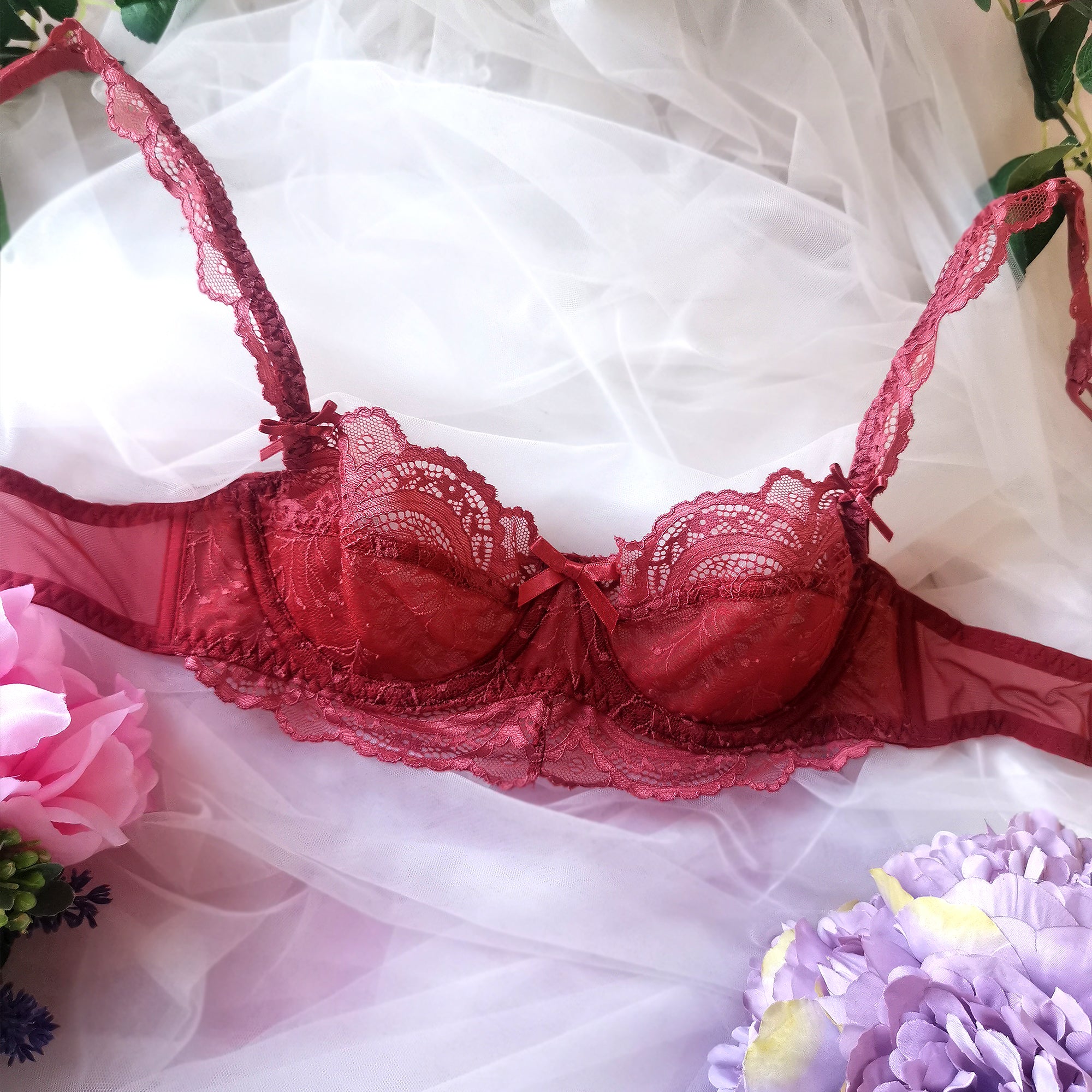 Mia Dessous-Set - Koralle