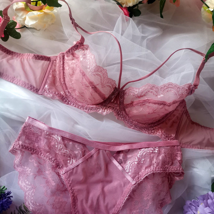 Helena Lingerie Set - Pink