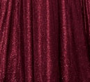 Cerise Off Shoulder Glitter Prom Dress