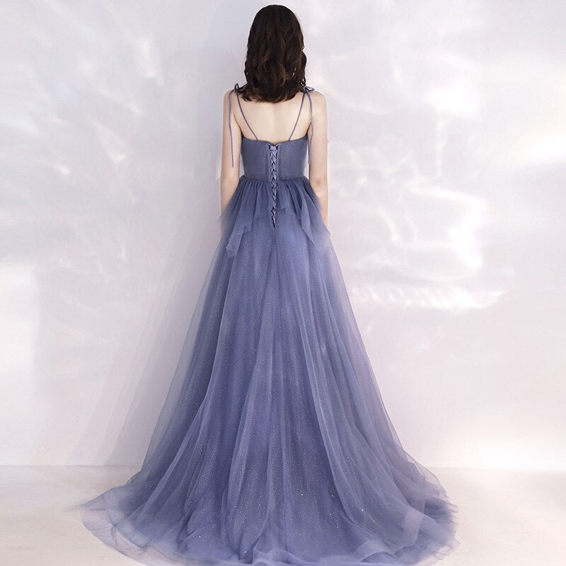 Fiona Flowy Chiffon Ruffled Prom Dress