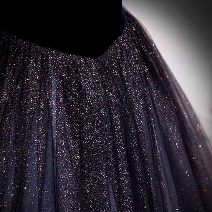 Elena Midnight Glitter Prom Dress