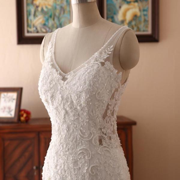 Lily Mermaid Flared Wedding Dress