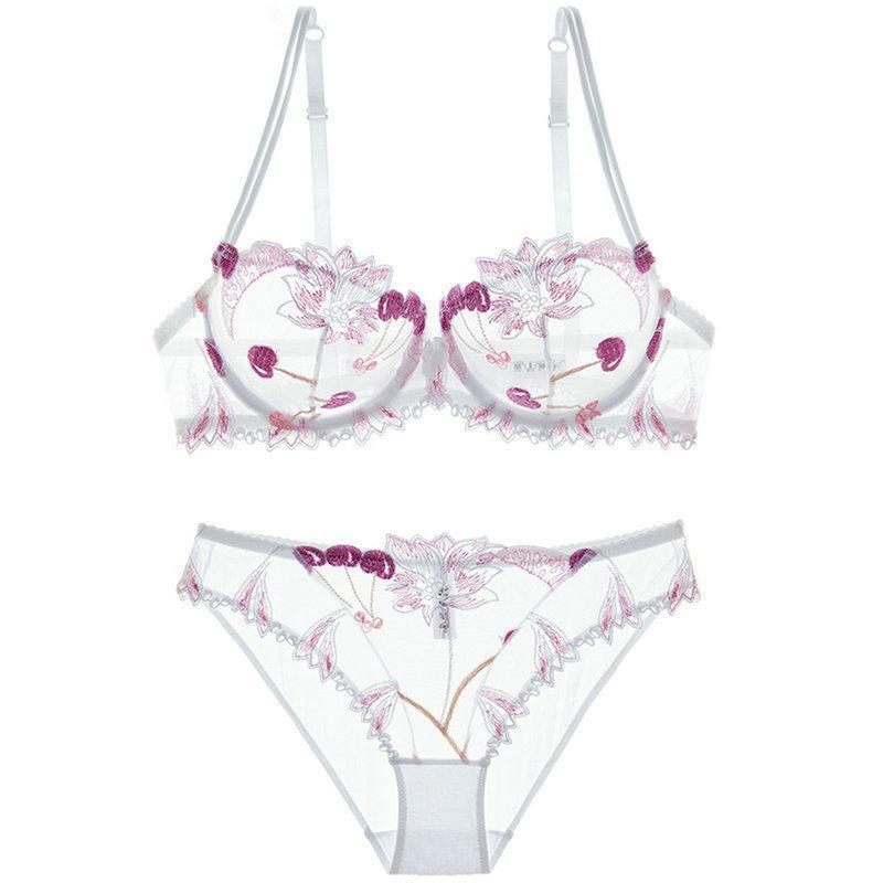 Ari Lace Lingerie Set - White