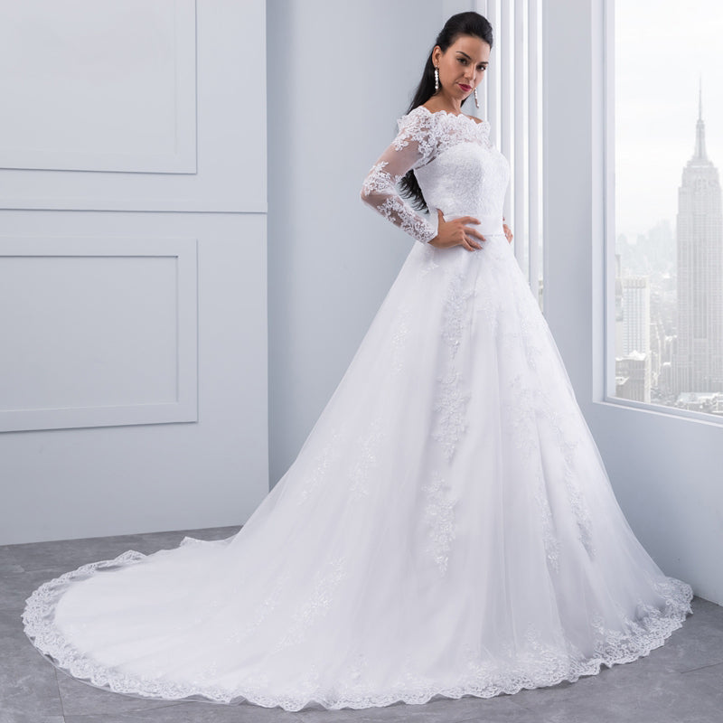 Lila Princess Wedding Dress